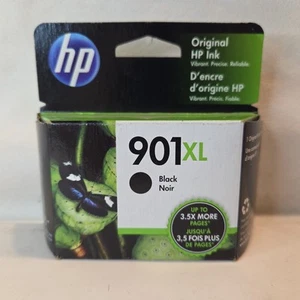 NEW GENUINE - HP 901XL BLACK INK CARTRIDGE - CC654AN - Sealed Box 2022 - Picture 1 of 1