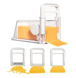 4-in-1 | Cheese Storage with Handle, Grater, Wire and Blade Attachments | Ins... - Picture 1 of 6