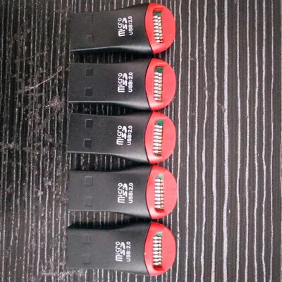 100Pcs Mini USB 2.0 Micro SD SDHC TF Flash Memory Card Reader Adapter For Laptrk - Image 1 of 4