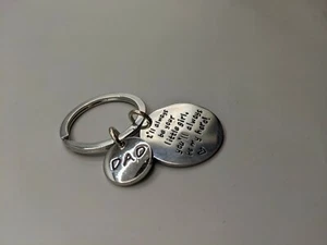 Keyring Keychain - Daddy's Girl Little Hero Novelty Stocking Filler Fun 3XK - Picture 1 of 2