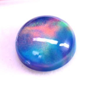 STUNNING 5.70 Ct Doublet Gemstone Aura Opal with Crystal Ring Gemstone