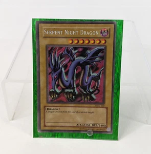 1996 Yu-Gi-Oh YuGiOh Holo Card Serpent Night Dragon MRL-103 English Konami - Picture 1 of 13