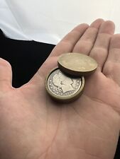 ð¥ âDr. Bobâ ï¿¼Half-Dollar Size Okito Box Vintage Coin Magicð¥