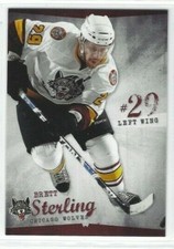 2009-10 Chicago Wolves  (AHL) Brett Sterling