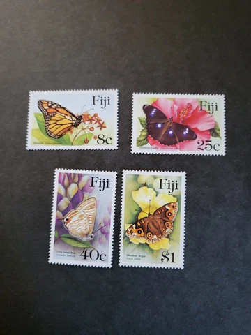 Stamps Fiji Scott #523-6 never hinged Cover