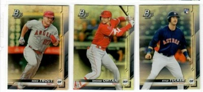 2019 Bowman Platinum Walmart Exclusive BASE You Pick RC ALONSO SP TROUT JUDGE ++ - Image 1 of 2