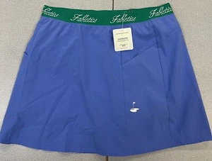 NWT Fabletics Light Blue Skort W/ Shorts Lining Sz. Large Pockets - Picture 1 of 4