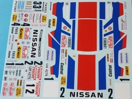 Transkit 1/24 NISSAN 240 RS RALLYE MONTECARLO + TdeC 1983/4 Renaissance TK24/431 - Immagine 1 di 1