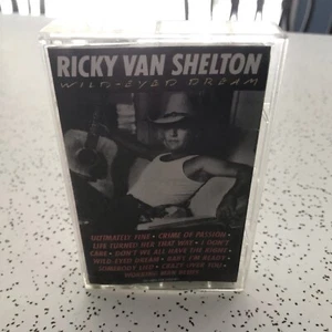 Ricky Van Shelton Cassette Wild Eyed Dream 1987 VG Condition - Picture 1 of 6