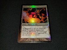 MTG 1x 9th Edition uncommon land MP Italian FOIL Urza's Mine ships w/ tracking