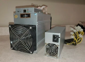 Bitmain Antminer A3 Blake2b 815GH/s Miner ASIC W/ Bitmain APW3++ Power Supply - Picture 1 of 7