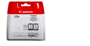 Cartucce di inchiostro ORIGINALI canon pg545 cl546 per stampante Canon pixma - Foto 1 di 1