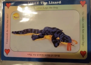 Lizzy The Lizard West Highland Publishing Beanie Babies Collectible Cards - Imagen 1 de 1