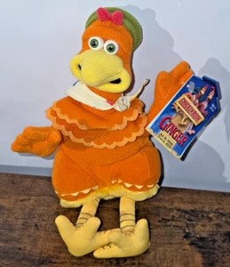 Dreamworks 2000 Chicken Run GINGER 9" Plush Stuffed Animal Playmates Toys NWT - Picture 1 of 5