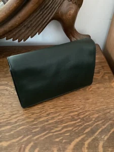 Zara minimalist Leather Crossbody bag green BNWT - Picture 1 of 6
