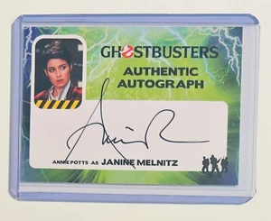 Tarjetas coleccionables de los Cazafantasmas de Annie Potts como tarjeta de autógrafo de Janine Melnitz (AP) - Imagen 1 de 2