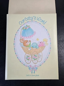 C.R. Gibson "Our Baby's World" Keepsake Baby Book Album New w/Box - Picture 1 of 8