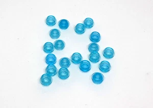 20 x Lego Piedra Redonda con Botón 4073 Transparente Azul Claro Azul Claro - Imagen 1 de 1