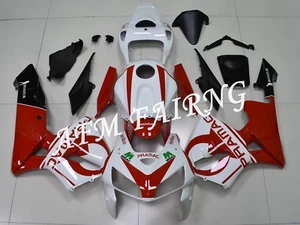Red Pramac ABS Injection Mold Bodywork Fairing Panel Kit for CBR600RR 2005 2006 - Picture 1 of 8