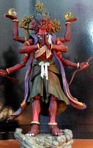 Kaiyodo Revoltech Takeya 003 Ashura Action Figure MIB USA in hand - Picture 1 of 14