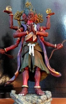 Figura de acción Kaiyodo Revoltech Takeya 003 Ashura sin usar, en caja EE. UU. en mano Foto 1 de 4