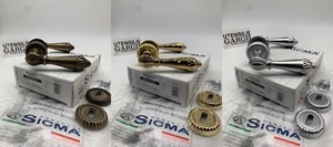 COPPIA MANIGLIA CLASSICA PER PORTA CON ROSETTA E BOCCHETTA / SICMA SERIE INCANTO - Picture 1 of 4