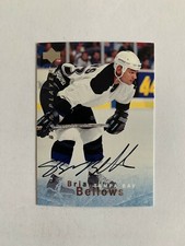 1995-96 Be A Player Autographs #S32 Brian Bellows - Tampa Bay Lightning