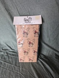 Nueva corona de oso de papel pañuelo navideño vintage muestra casa Texas 6 hojas 25 pies - Imagen 1 de 10