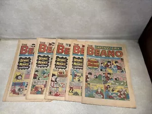 5 (1982, 85 & 86) BEANO Comic Zeitschriften Nr. 2084, 2086, 2087, 2235 & 2286 - Bild 1 von 8