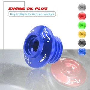 Engine Oil Filler Cap Plug Cover Screw Bolt Nut for HONDA CBR125R 250R 300R 500R - Picture 1 of 7