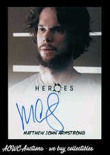 2010 Heroes Archives Autographs Matthew John Armstrong (Ted Sprague)