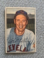 1952 Bowman #43 Bob Feller Cleveland Indians