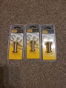 3 x Smith and Locke 58mm Brass Plated Door Viewer - Spy Hole - Picture 1 of 6