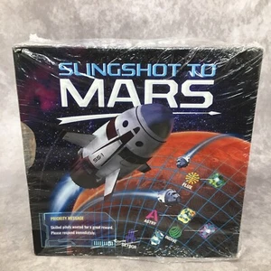 Slingshot To Mars Board Game New but plastic shrink wrap is coming off/has scuff - Picture 1 of 10