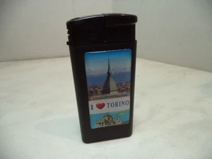 ACCENDINO LIGHTER MODELLO I LOVE TORINO  A GAS RICARICABILE TIPO 11 NEW - Bild 1 von 1