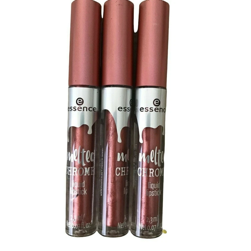 Essence Melted Chrome Labial Líquido  Liquid Lipstick / Copper Dropper Pack of 3 - Image 1 of 1