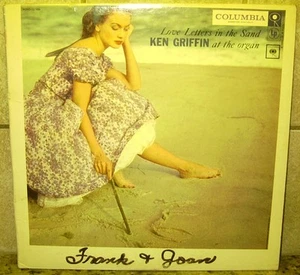 Love Letters in the Sand KEN GRIFFIN Columbia Mono LP Record Vinal ALBUM CL-1039 - Imagen 1 de 6