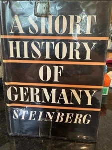 Vintage EINE KURZE GESCHICHTE DEUTSCHLANDS von S. H. STEINBERG 1945 Hardcover - Bild 1 von 8