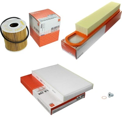 MAHLE Inspektionspaket Filterset für Peugeot 308 I 1.6 16V 1.4 Citroën C3 - Bild 1 von 4