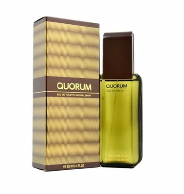 QUORUM by ANTONIO PUIG 3.4 oz edt Men's Cologne NEW NIB - Image 1 of 2