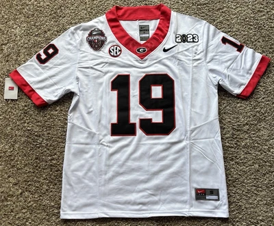 ПОПУЛЯРНАЯ футболка Georgia Bulldogs No19 BOWERS — футболка чемпиона - Изображение 1 из 4