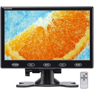 HD CCTV Praktisch Monitor Display Auto Video Bildschirm AV/VGA/HDMI Touch-Tasten - Bild 1 von 15