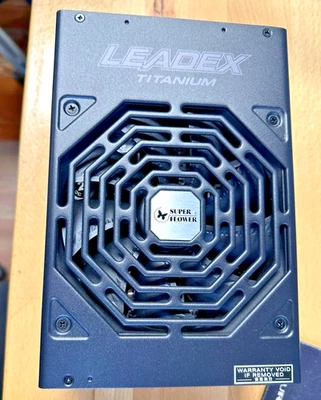 Fuente de alimentación Super Flower SF-1600F14HT ATX3.1 Leadex Titanio 1600W 80+ Titanio Foto 1 de 4