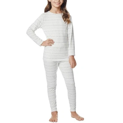 32 Degrees Heat Kid Girl Base Layer Thermal Long Sleeve Top Legging Set L 12 14 - Image 1 of 4