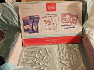 Stampin Up! Papierkürbis Set ZEIT FÜR TORTE August 2024 Zahlen Geburtstag NEU - Bild 1 von 4