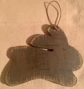 Flash Sale! Primitive/Farmhouse Wooden Bunny Ornament - Picture 1 of 1