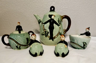 Винтажный чайный набор L. Batlin & Sons Jack & the Beanstalk - Изображение 1 из 4