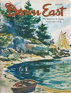 Down East Maine Magazine 1970 September Vinalhaven/Bar Harbor/Rockport/Oakland - Bild 1 von 3