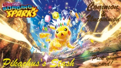 SHIPPING NOW - SURGING SPARKS Pokemon Common Uncommon Non Holo - PICK YOUR CARDS - Image 1 of 2