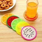 6X Fruit Slice Coasters Hot Cold Drinks Party Summer Patio Garden Table Indoors